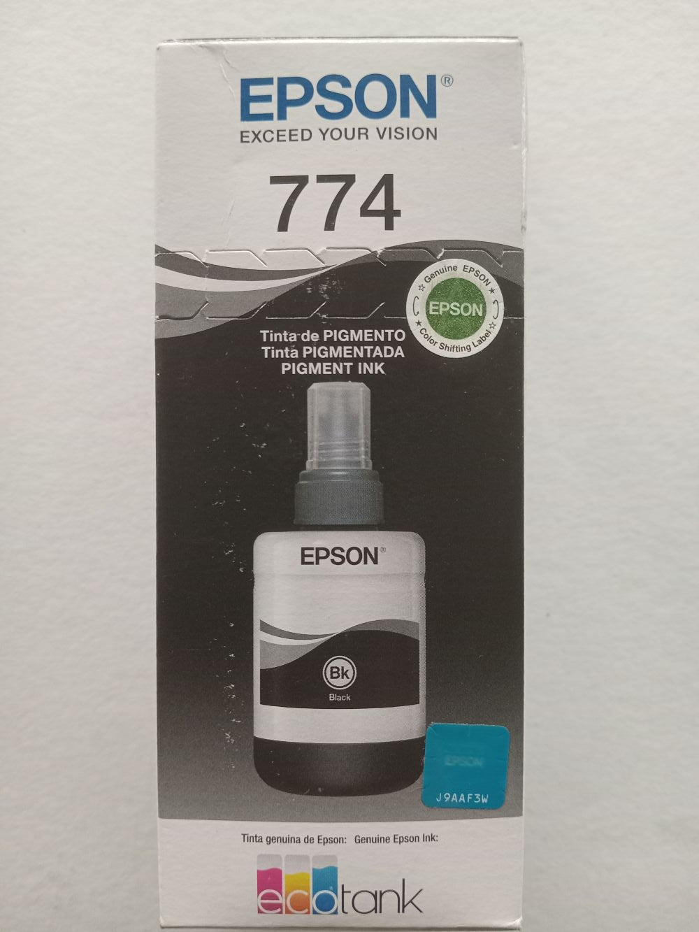 BOTELLA EPSON 774 NEGRA