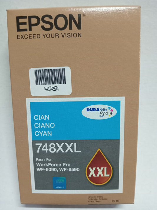 TINTA EPSON T748XXL120-AL CYAN