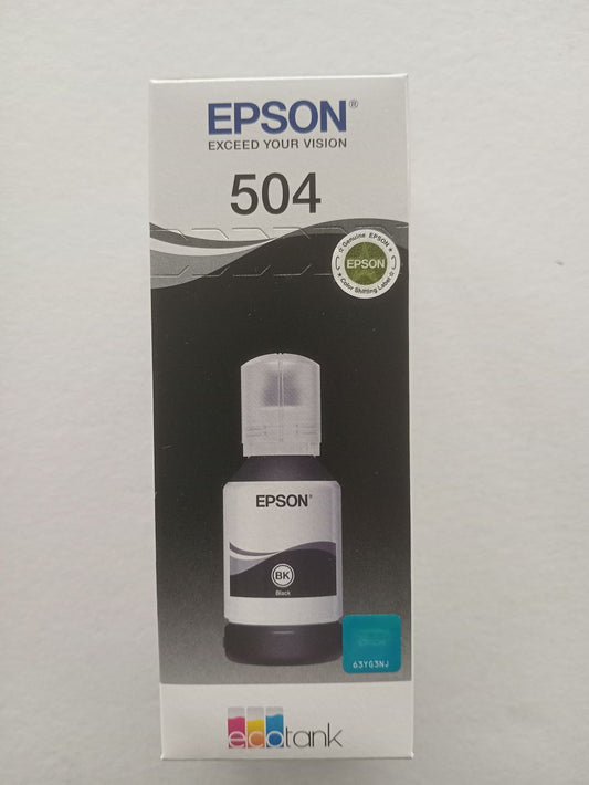 BOTELLA TINTA EPSON T504120-AL NEGRO