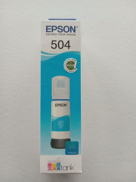 BOTELLA TINTA EPSON T504120-AL CYAN