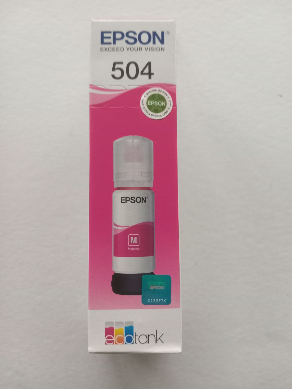 BOTELLA TINTA EPSON T504120-AL MAGENTA