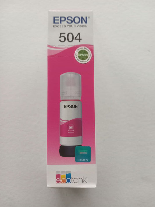 BOTELLA TINTA EPSON T504120-AL MAGENTA