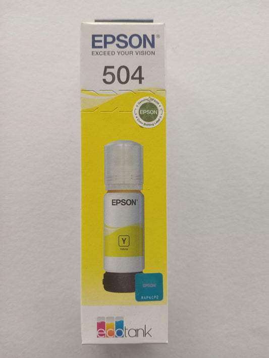 BOTELLA TINTA EPSON T504120-AL AMARILLA