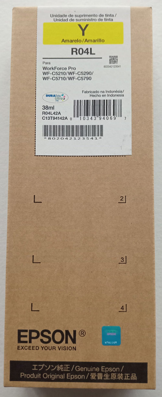 CARTUCHO EPSON R04L AMARILLO MINI RIBS T941 WFC5290