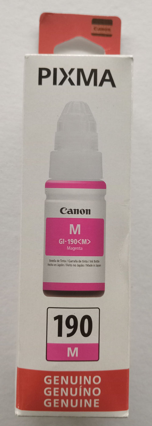 BOTELLA TINTA CANON GI-190 MAGENTA