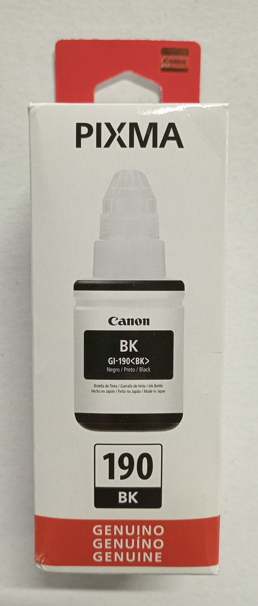 BOTELLA CANON GN-190 NEGRO/135ML