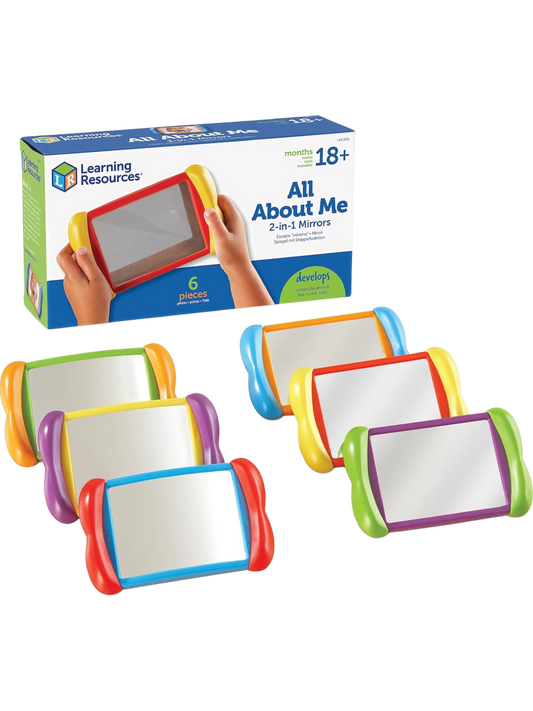 JUEGO ESPEJO RECTANGULAR LEARNING RESOURCES UNIDAD