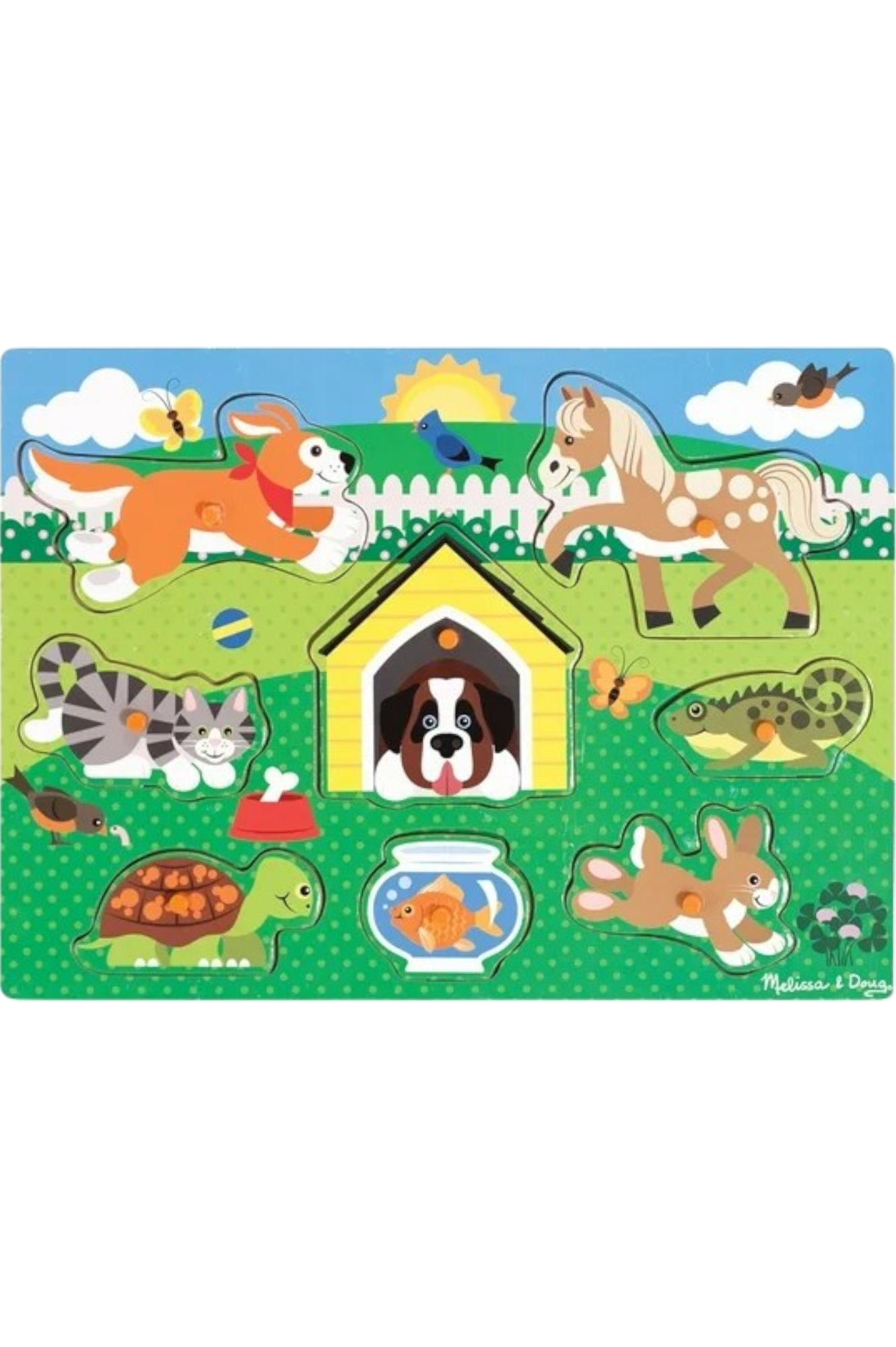 ROMPECABEZAS GRANJA-SALVAJES SAFARI MCDONALD MELISSA AND DOUG CHUNKY