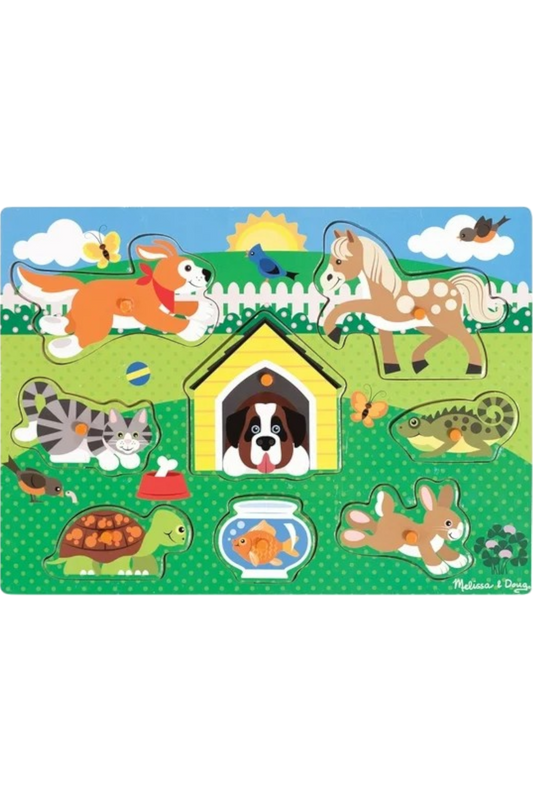 ROMPECABEZAS GRANJA-SALVAJES SAFARI MCDONALD MELISSA AND DOUG CHUNKY