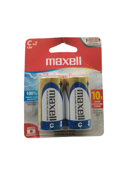 BATERIA MAXELL T/C BLISTER 2