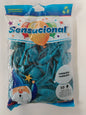 GLOBO #9 SENSACIONAL TURQUESA 50UND