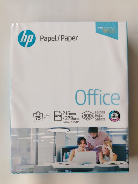 RESMA PAPEL HP T/CARTA 500H 75gr (8.5x11)