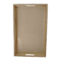 BANDEJA MONTESSORI MADERA LISA 38X25X3CM ER