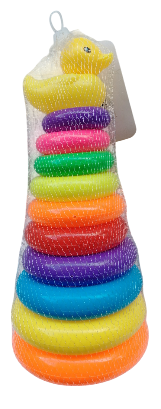 JUEGO TORRE DE ENCASTRE PLASTICA 33CM DD1500