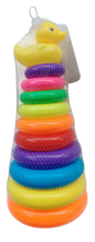 JUEGO TORRE DE ENCASTRE PLASTICA 33CM DD1500