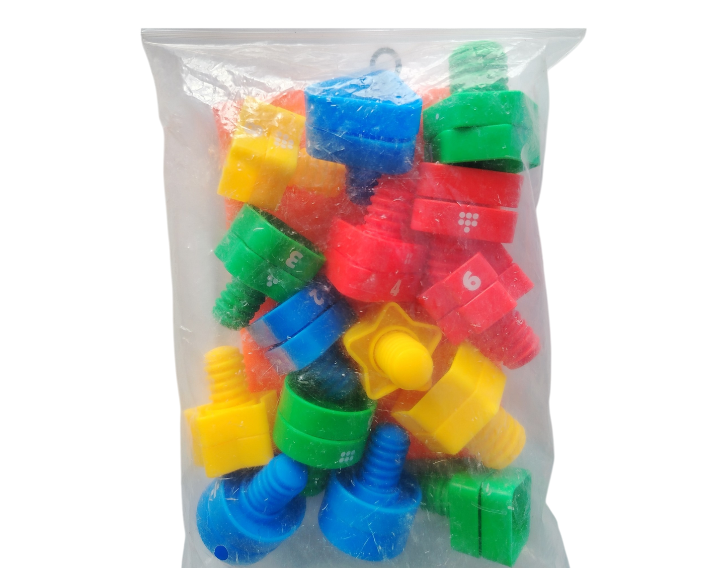 TUERCAS Y TORNILLOS MIXTOS CON 30 PIEZAS