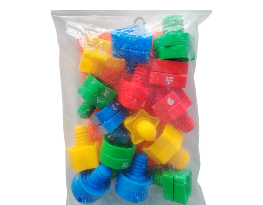TUERCAS Y TORNILLOS MIXTOS CON 30 PIEZAS