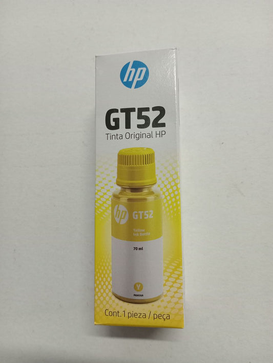 TINTA HP GT52 AMARILLO
