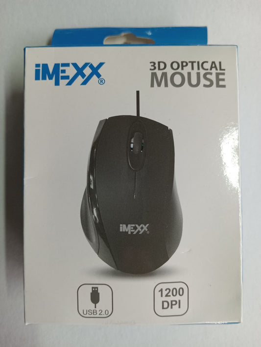 MOUSE OPTICO 3D IMEXX IME-26985