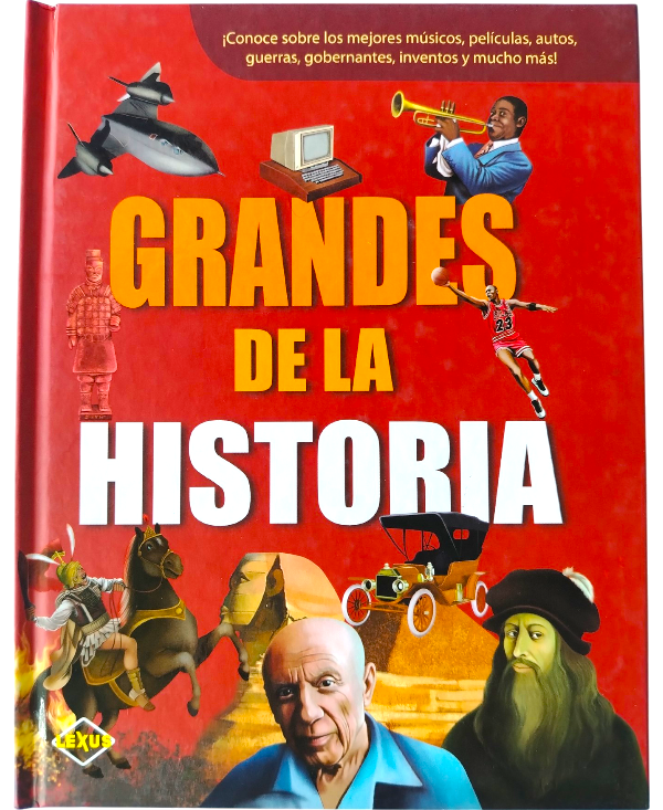 LIBRO PASTA DURA EXTRAORDINARIOS HEROES, EXPLORADORES Y LIDERES LEXUS