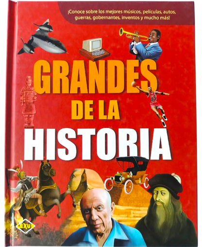 LIBRO PASTA DURA EXTRAORDINARIOS HEROES, EXPLORADORES Y LIDERES LEXUS