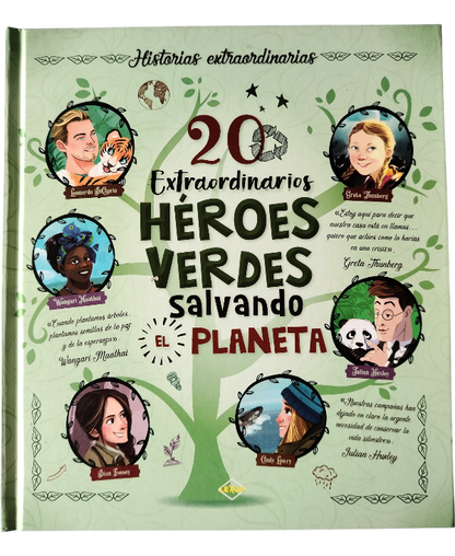 LIBRO PASTA DURA EXTRAORDINARIOS HEROES, EXPLORADORES Y LIDERES LEXUS