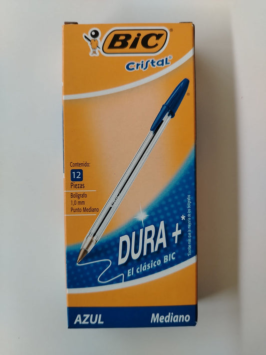 BOLIGRAFO BIC CRISTAL MEDIUM AZUL