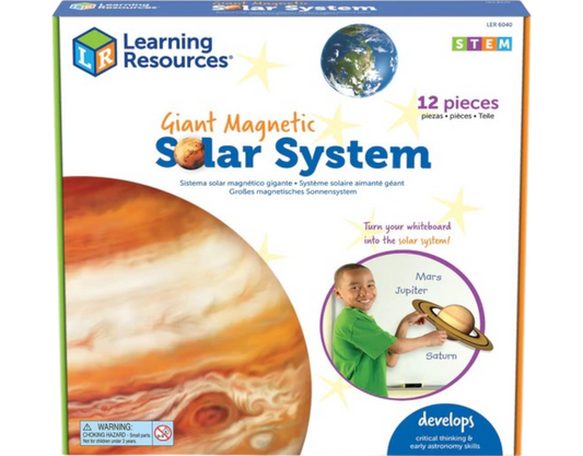 JUEGO SISTEMA SOLAR JUMBO MAGNETICO LEARNING RESOURCES