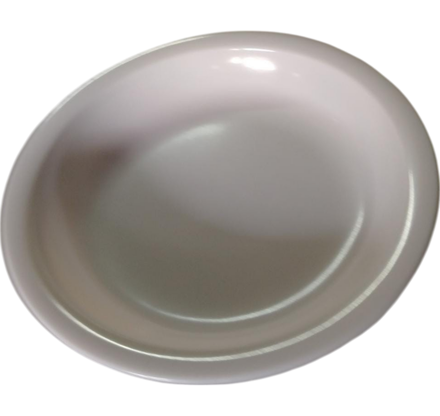 PLATO HONDO 7.5" BEIGE/BLANCO MELAMINA MASTERCHEF