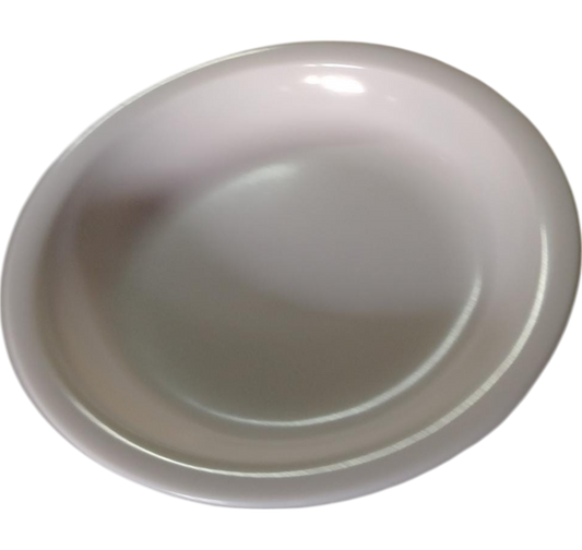 PLATO HONDO 7.5" BEIGE/BLANCO MELAMINA MASTERCHEF
