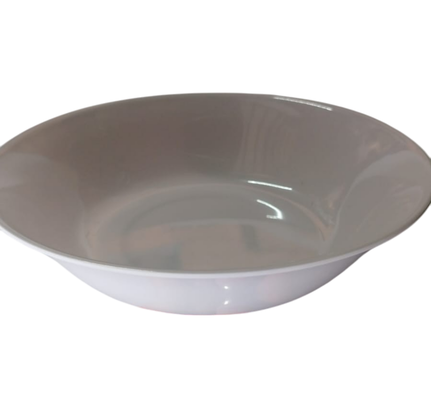 BOWL HONDO BLANCO MELAMINA 20X5CM