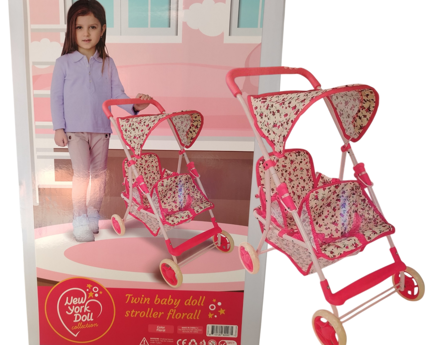 COCHE PARA MUÑECA GRANDE