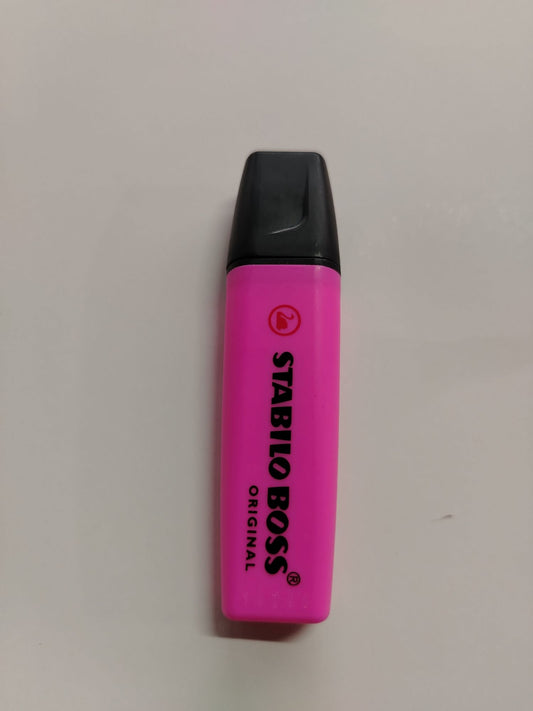 RESALTADOR STABILO BOSS MAGENTA