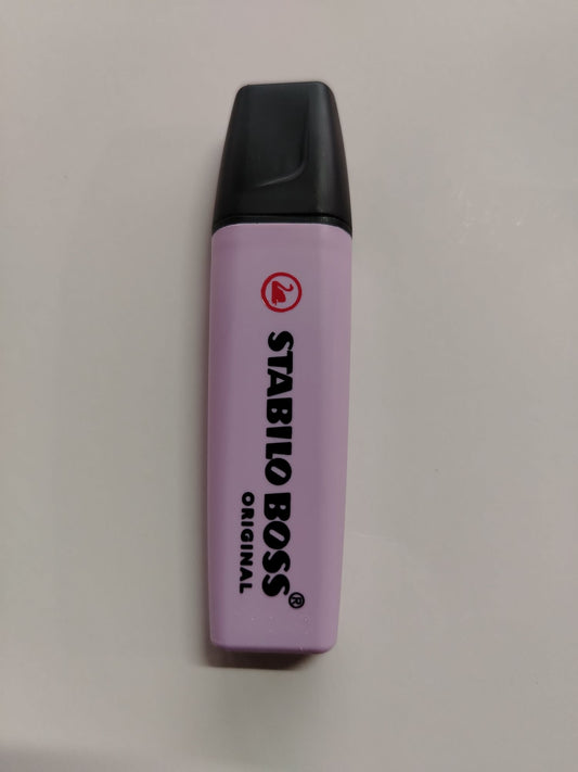 RESALTADOR STABILO BOSS LILA PASTEL