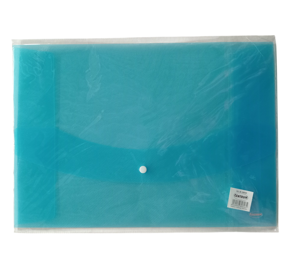 SOBRE PLASTICO HORIZ. C/BROCHE DOBLE CARTA A3 CENTRUM