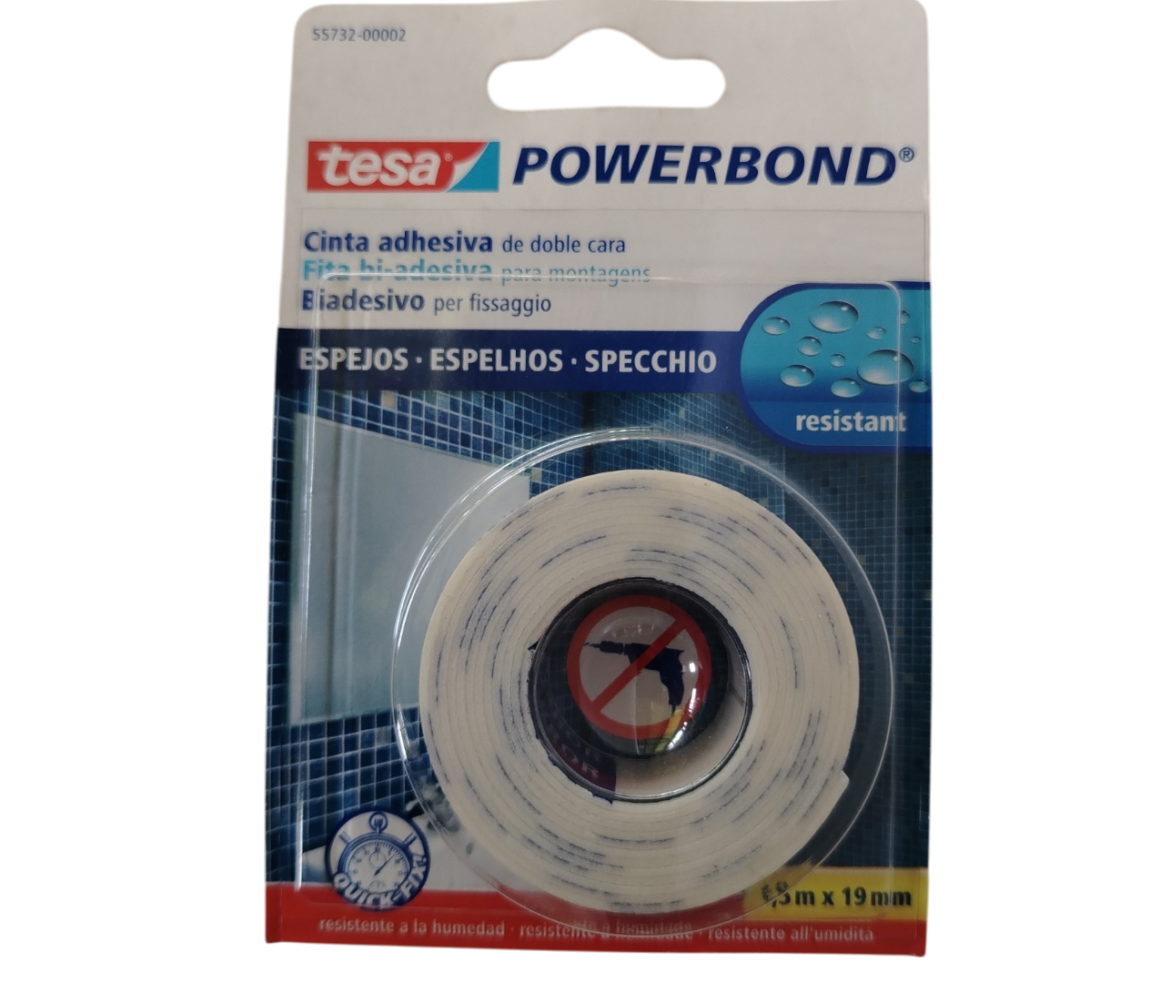 CINTA TESA POWERB MULTI INTERIORES 1.5MX19MM 55732