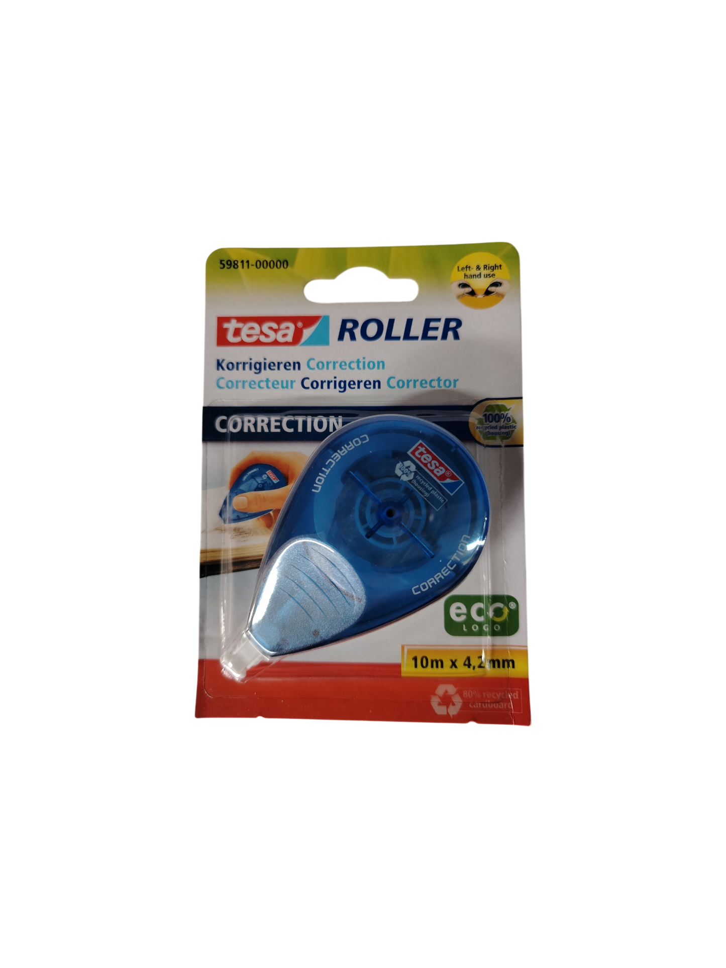 CORRECTOR TESA TIPO CINTA 10MX4.2MM