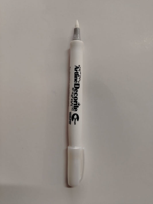 MARCADOR ARTLINE DECORITE BLANCO PTA PINCEL