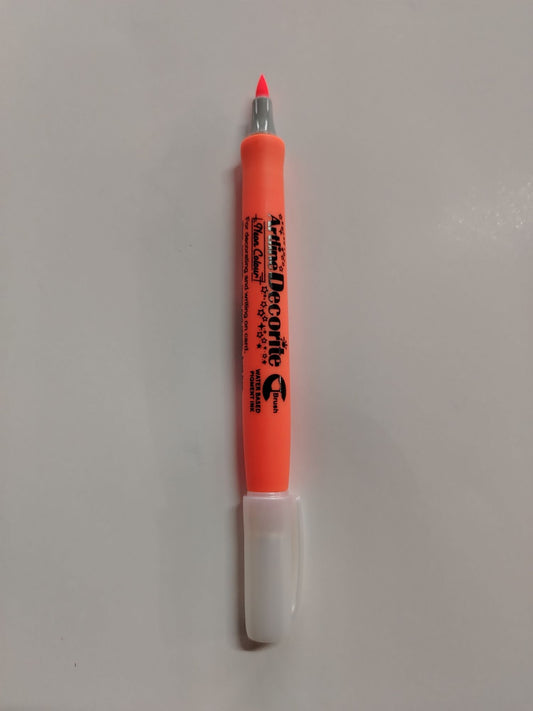 MARCADOR ARTLINE DECORITE NARANJA NEON PTA PINCEL