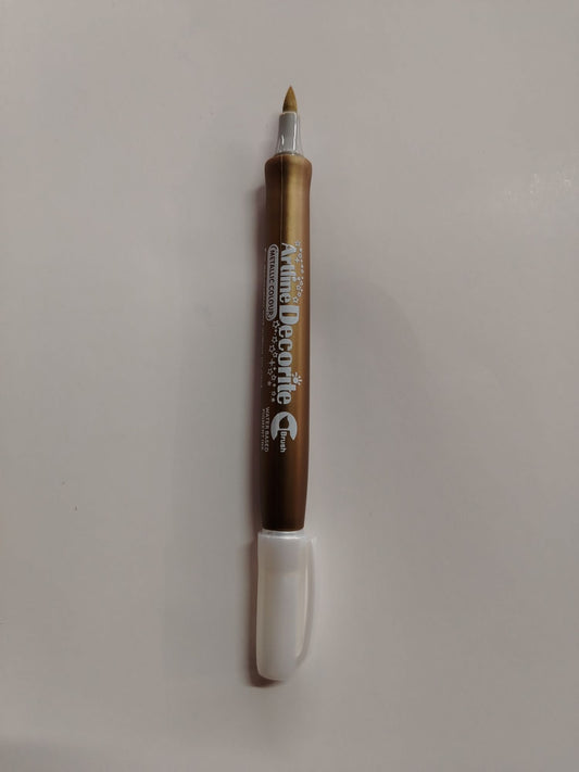 MARCADOR ARTLINE DECORITE DORADO PTA PINCEL