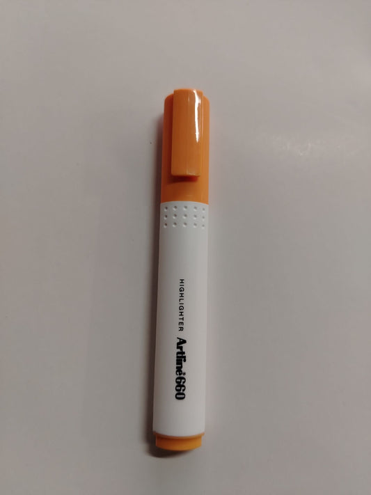 RESALTADOR ARTLINE 660 NARANJA PASTEL 660NP