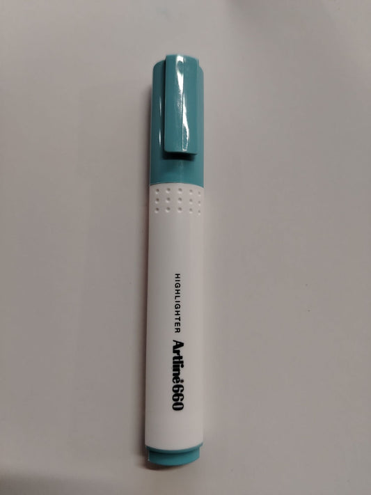RESALTADOR ARTLINE 660 CELESTE PASTEL