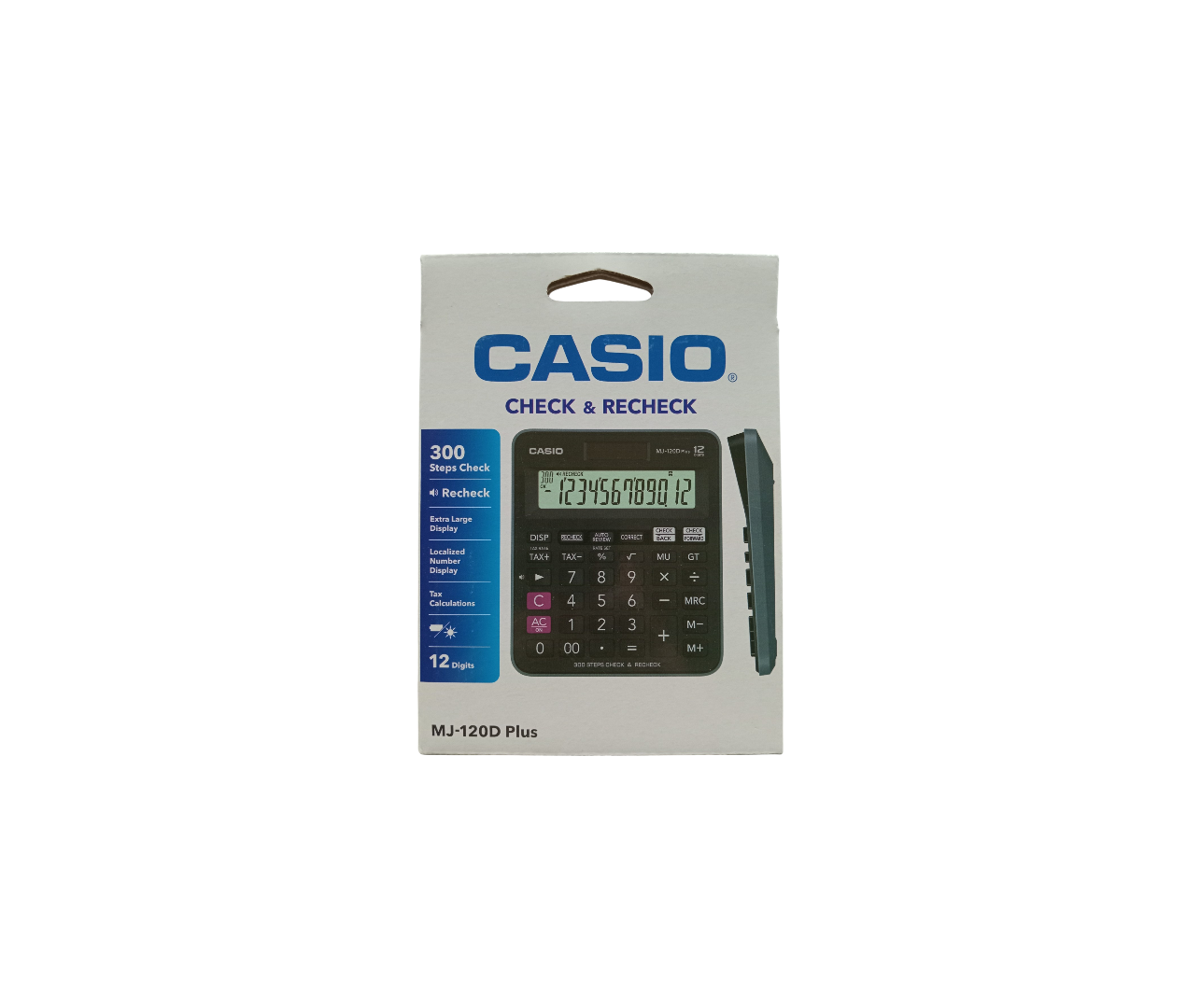 CALCULADORA CASIO MJ-120D PLUS/MESA