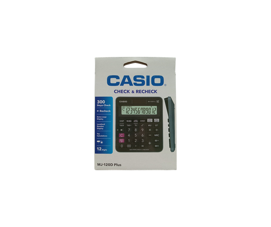 CALCULADORA CASIO MJ-120D PLUS/MESA