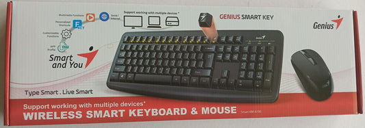TECLADO Y MOUSE INALAMBRICO GENIUS KM-8100