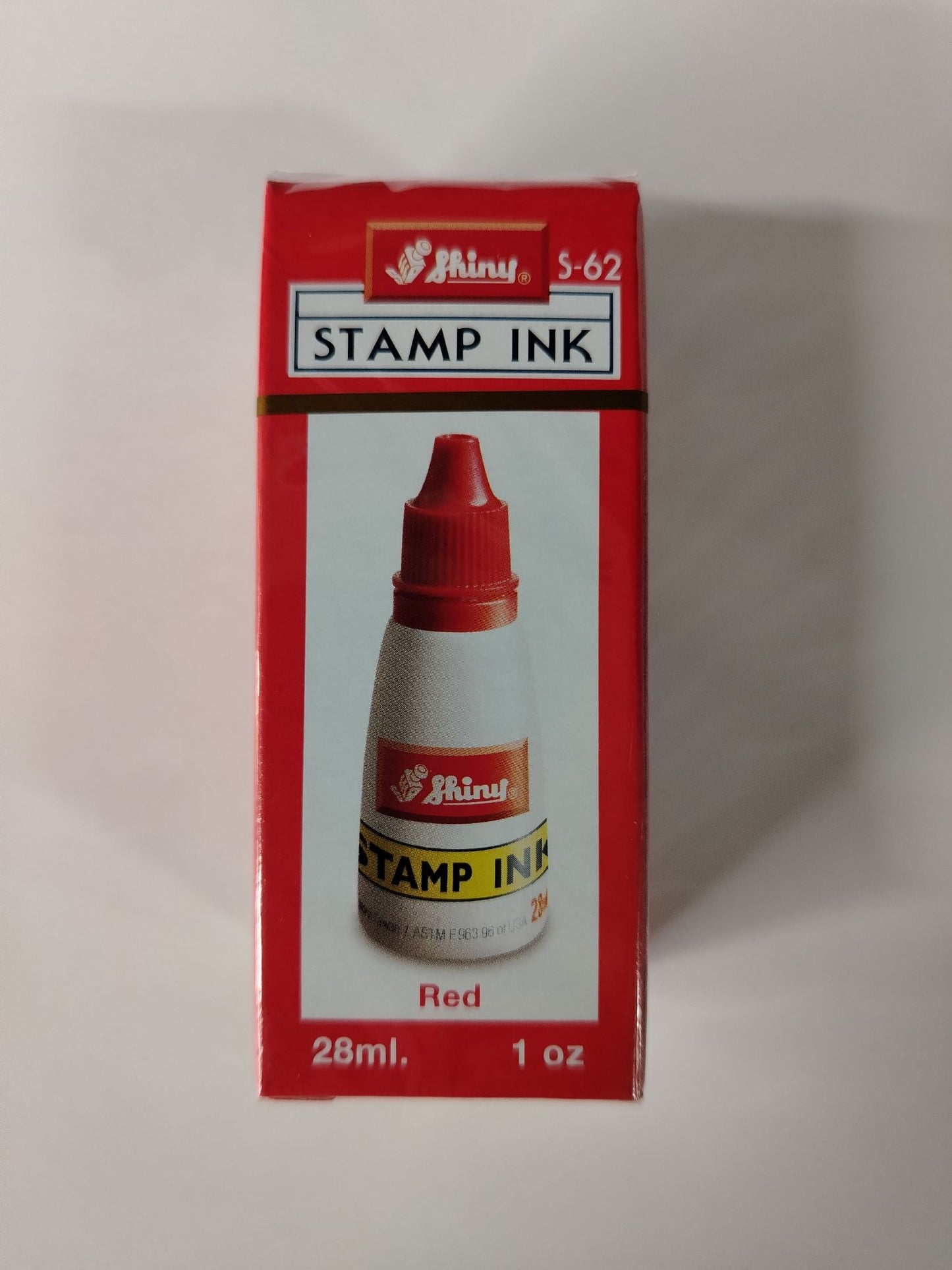 TINTA PARA SELLO SHINY ROJA 28 ML