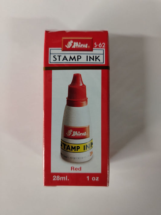 TINTA PARA SELLO SHINY ROJA 28 ML