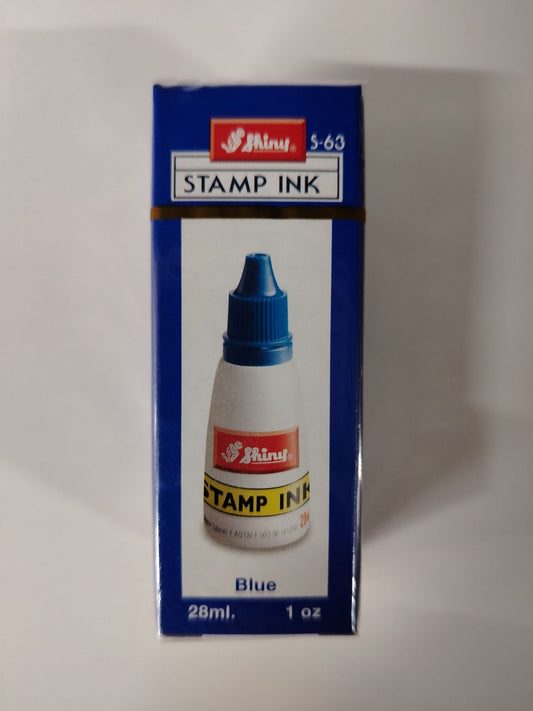 TINTA PARA SELLO SHINY AZUL 28ML
