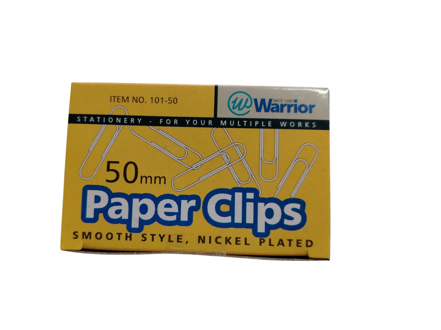 CLIPS NIQUELADO WARRIOR JUMBO 50MM