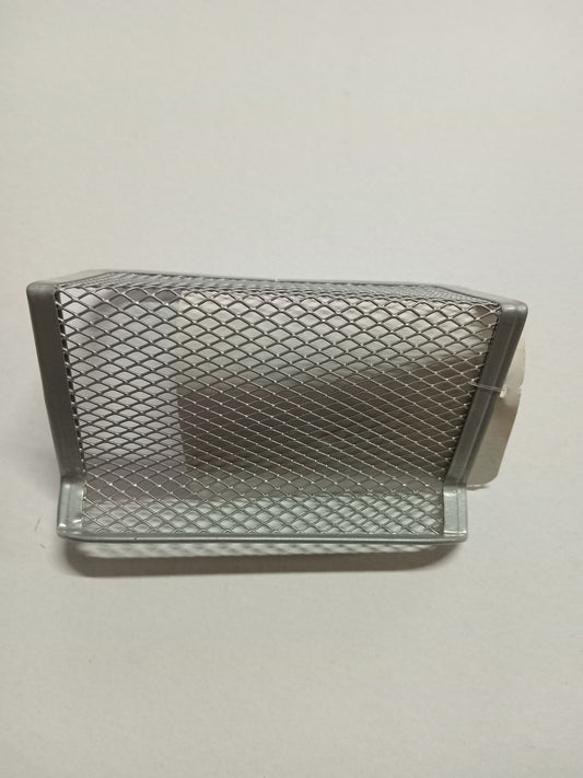 PORTA TARJETA MALLA NEGRA/GRIS